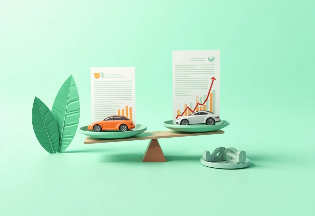 Comparing car finance options